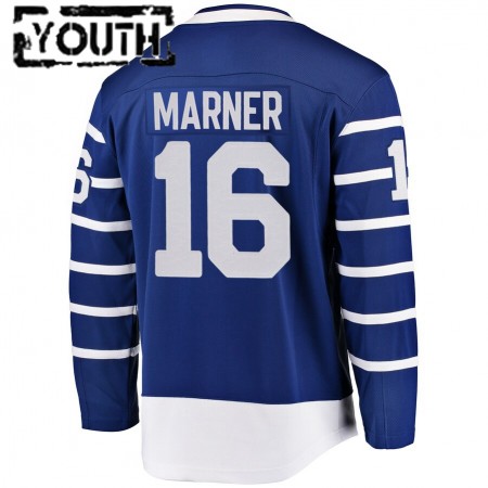 Kinder Eishockey Toronto Maple Leafs Toronto Arenas Trikot Mitchell Marner 16 Blau Vintage Authentic